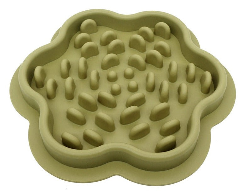 slow feeder dog bowl